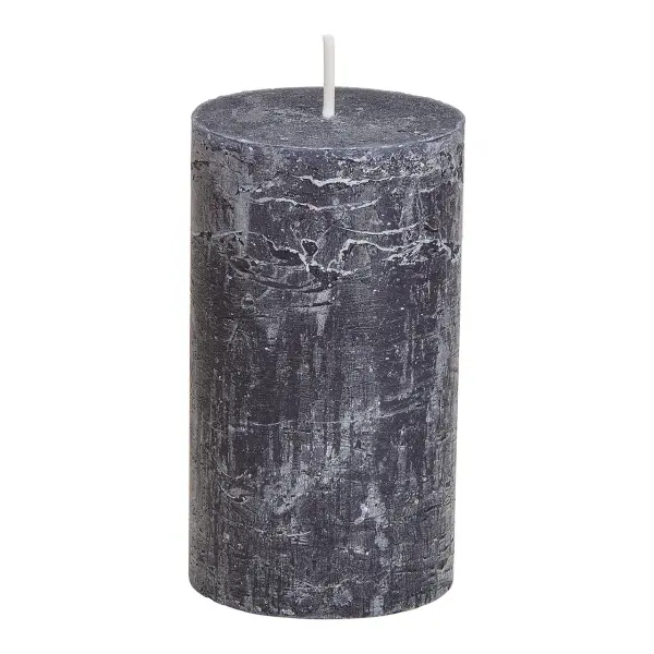 Noiré – Stumpenkerze Schwarz Medium