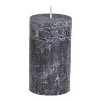 Noiré – Stumpenkerze Schwarz Medium