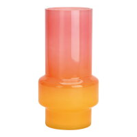 Vivéa - Glasvase Pink-Rosa-Orange 25 cm