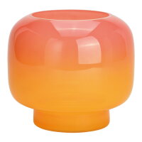 Vivéa - Glasvase Pink-Rosa-Orange 14 cm