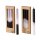 Coloré – Dip-Dye Stabkerze 20 cm Schwarz-Weiß-Grau