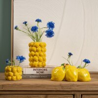 Citréa – Vase Zitrone aus Keramik Gelb