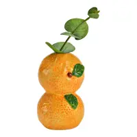 Orangéa – Vase Orange aus Keramik