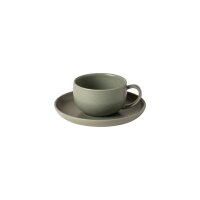 Paléa – Cappuccino Cup mit Untertasse Olive